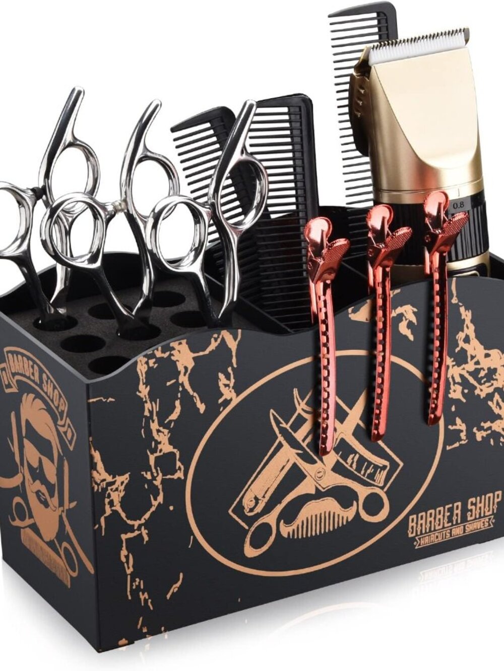 Barber Scissors Holder Box, Shear Holder for Hairstyling